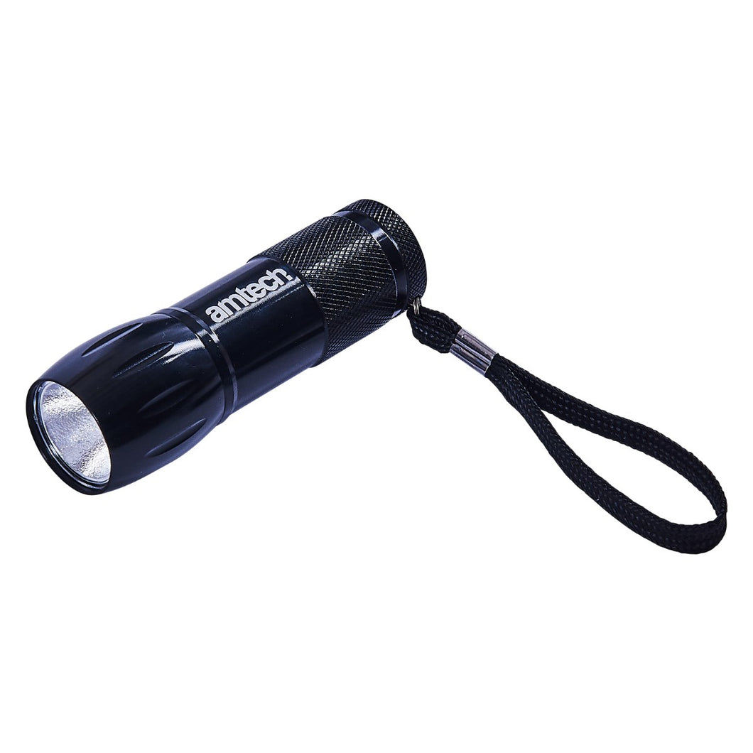 3W COB LED mini torch (aluminium) (S1656)