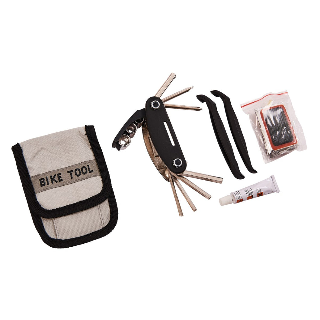 bicycle repair tool & puncture repair kit (S1810)