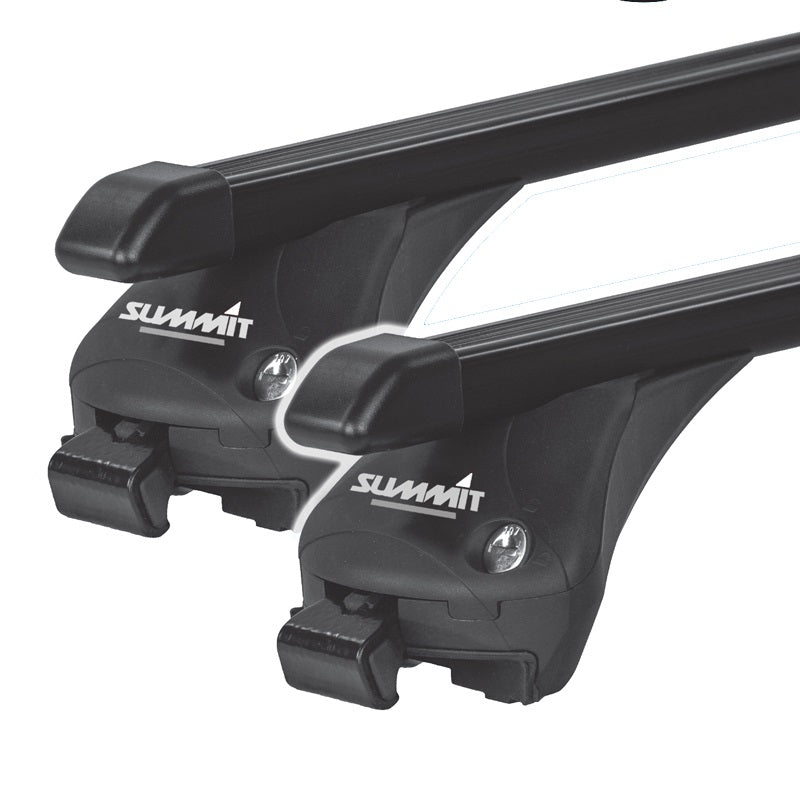 SUP-865 Summit 'Premium' Integrated Railing Roof Bars 1.15M - Steel