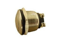 Brass Plated Momentary Push On Button Switch (SW13)