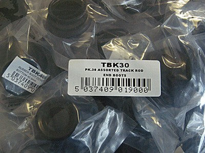 Plastic Bag of Mixed Track Rod End Covers (TBK30)