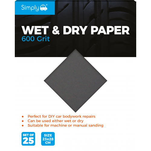 Pk25 600 Grit Wet & Dry (WD0600)