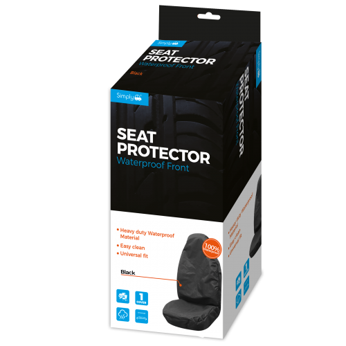 (WSBP01) Black Hd Waterpoof Seat Protector