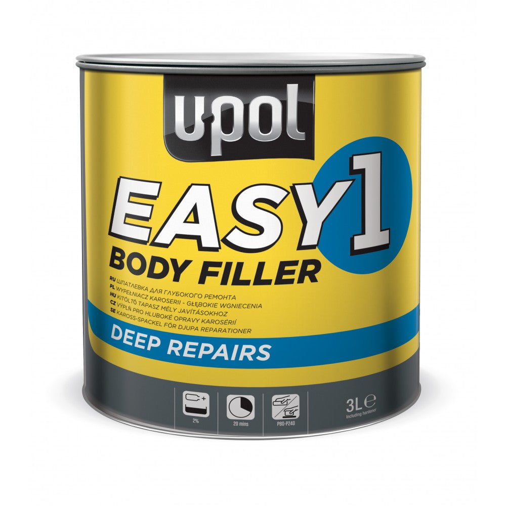 U-Pol Easy Lightweight Body Filler 3L (EASY/7)