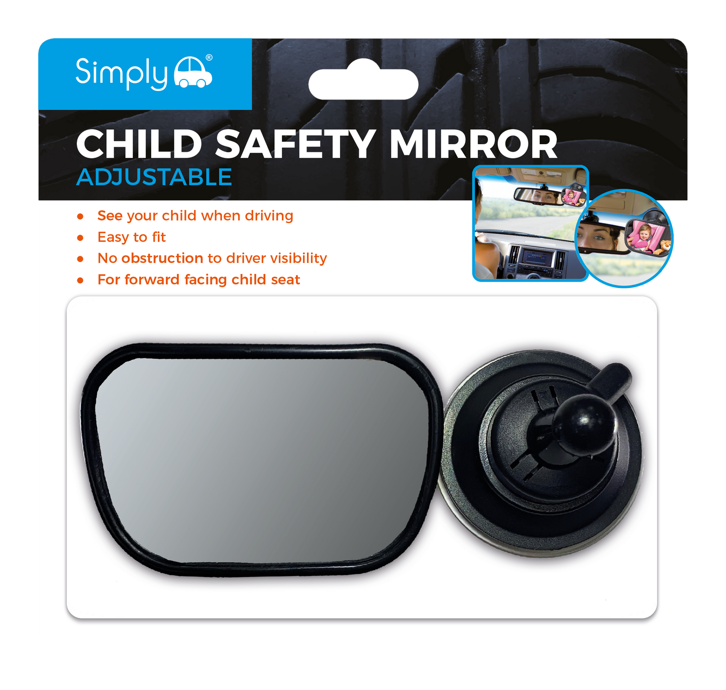 Adjustable Baby Safety Mirror (BSM01)