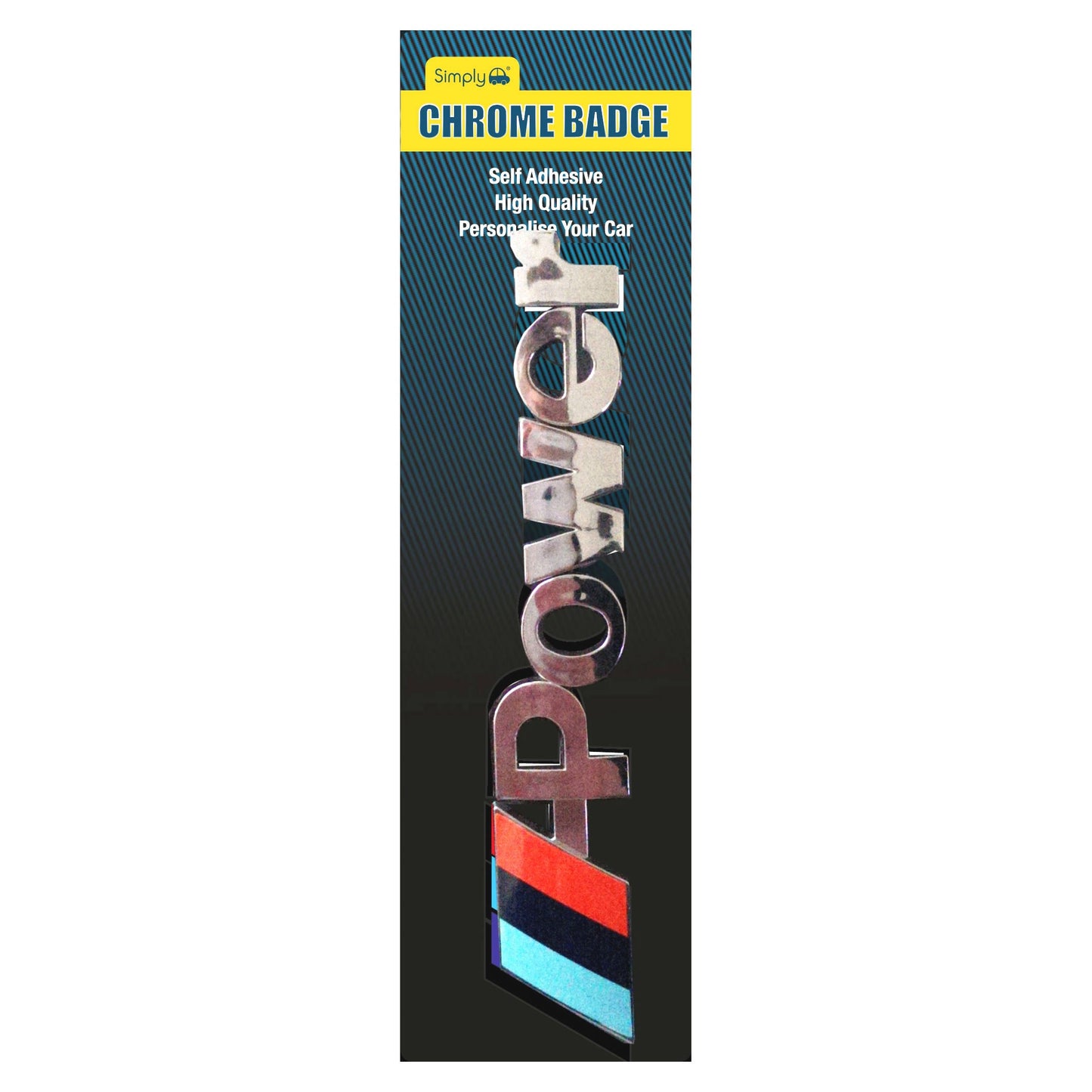Chrome Badge "Power" (CB45)