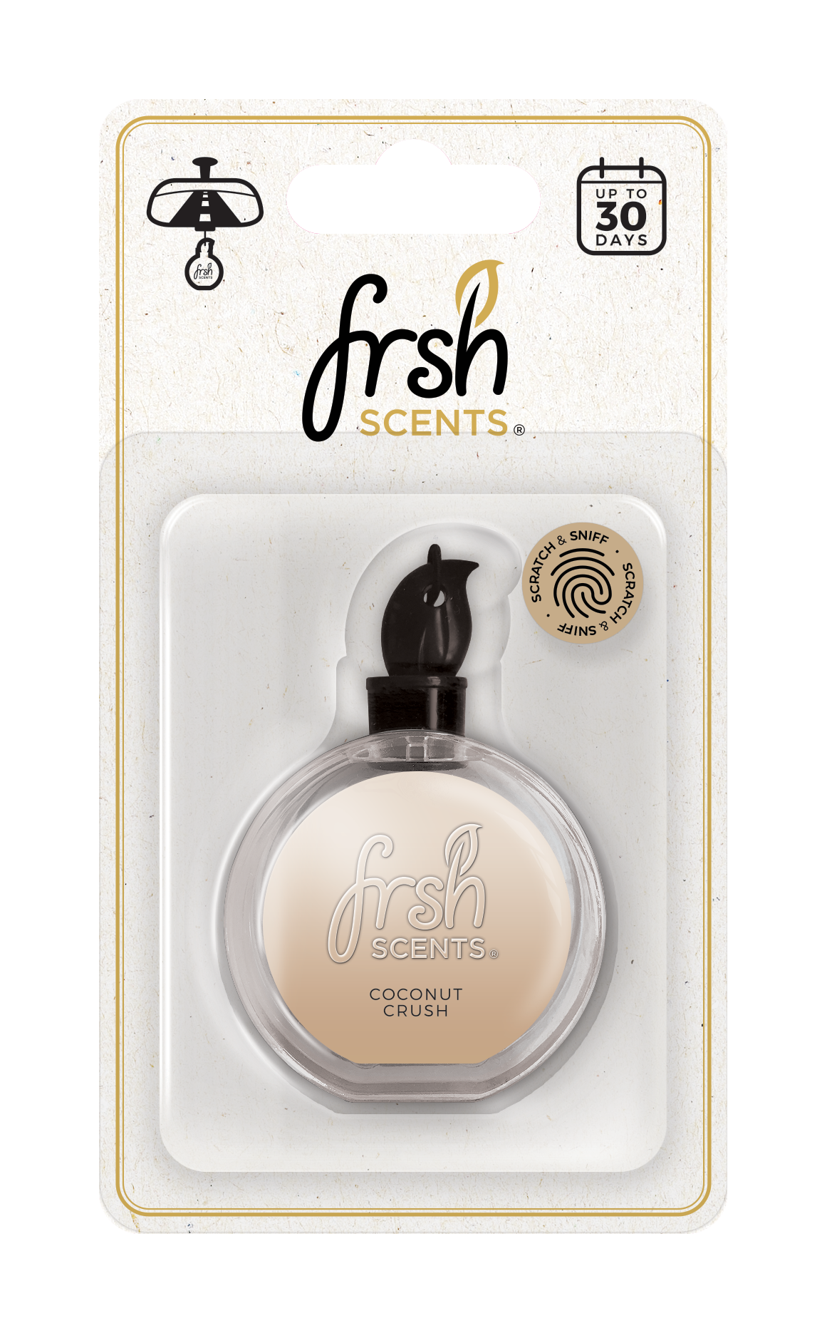 Coconut Crush Scented Solid Frsh Scents Bottle (FR8708)