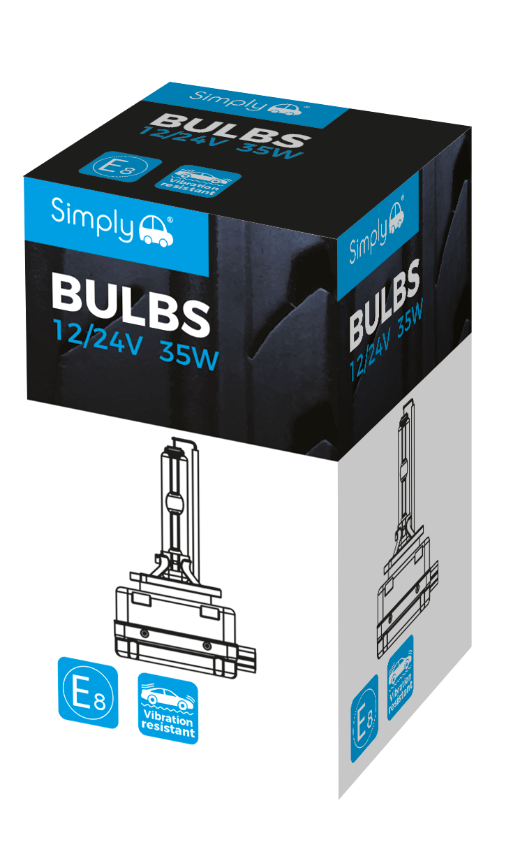 D3S Gas Discharge Bulb - E-MARKED (SD3S)