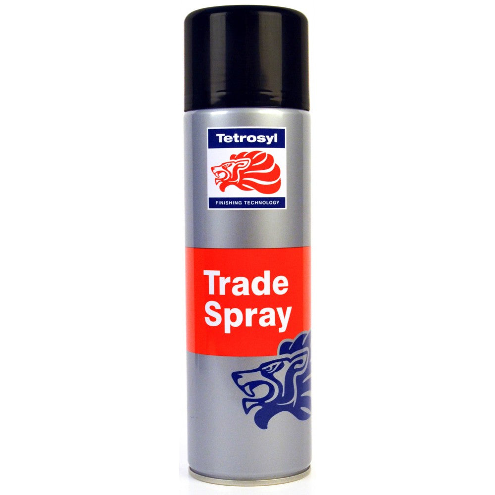 Tetrosyl ATS014 Trade Spray Matt Black 500ml (ATS014)