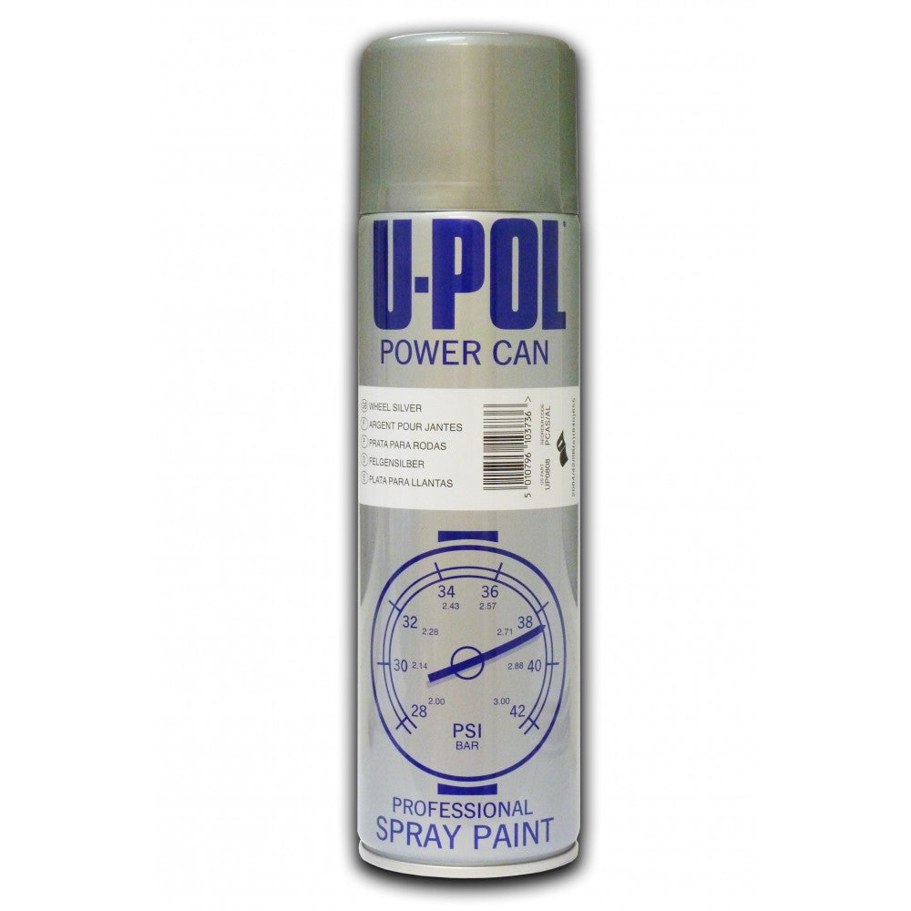 U-Pol Power Can 500ml - Alloy Silver (PCAS/AL)