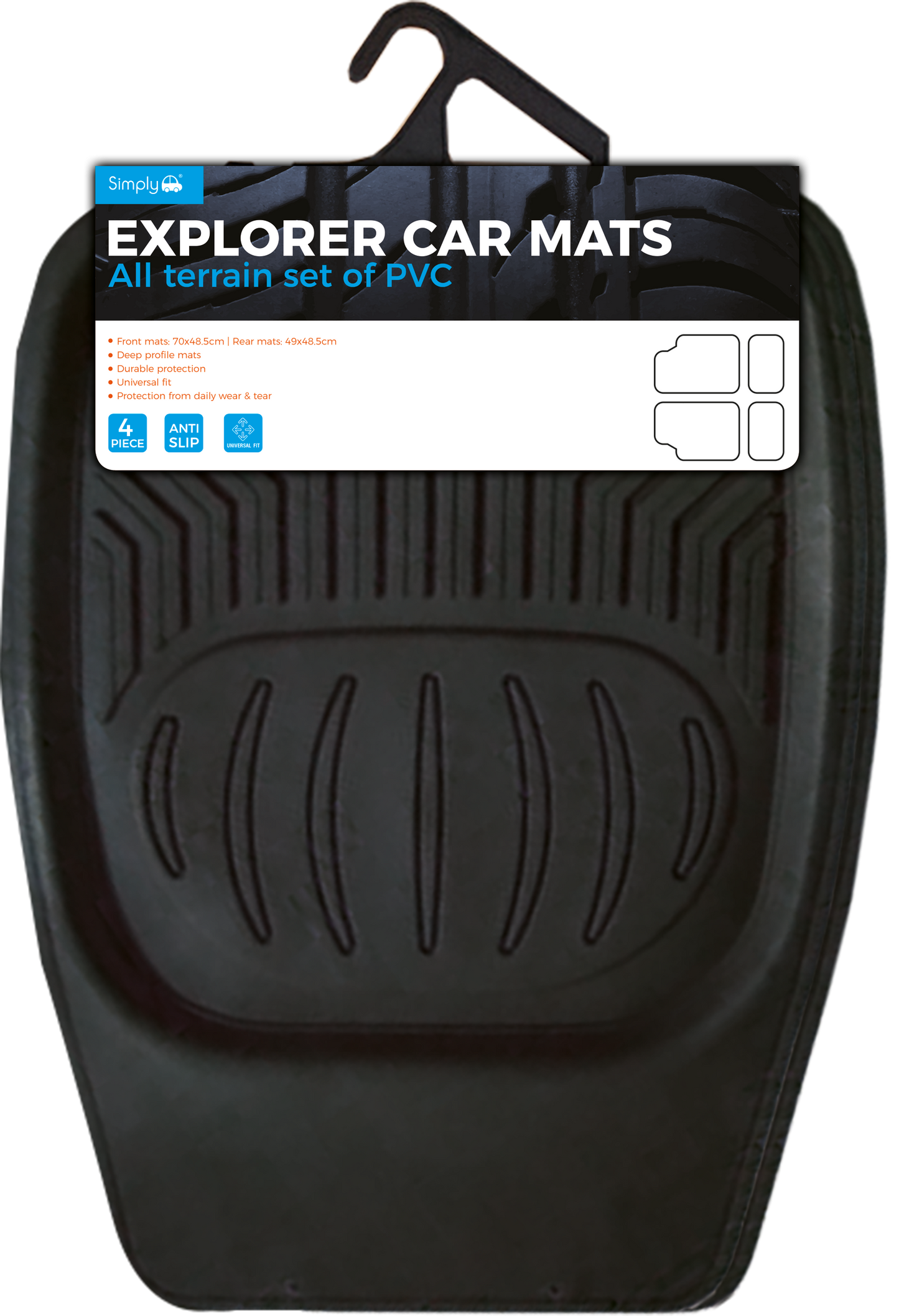 Explorer Car Mats (MR300)