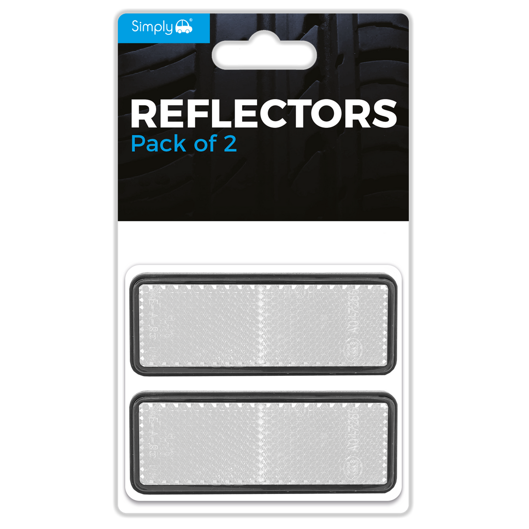 Clear Reflectors Pk2 (REF02)