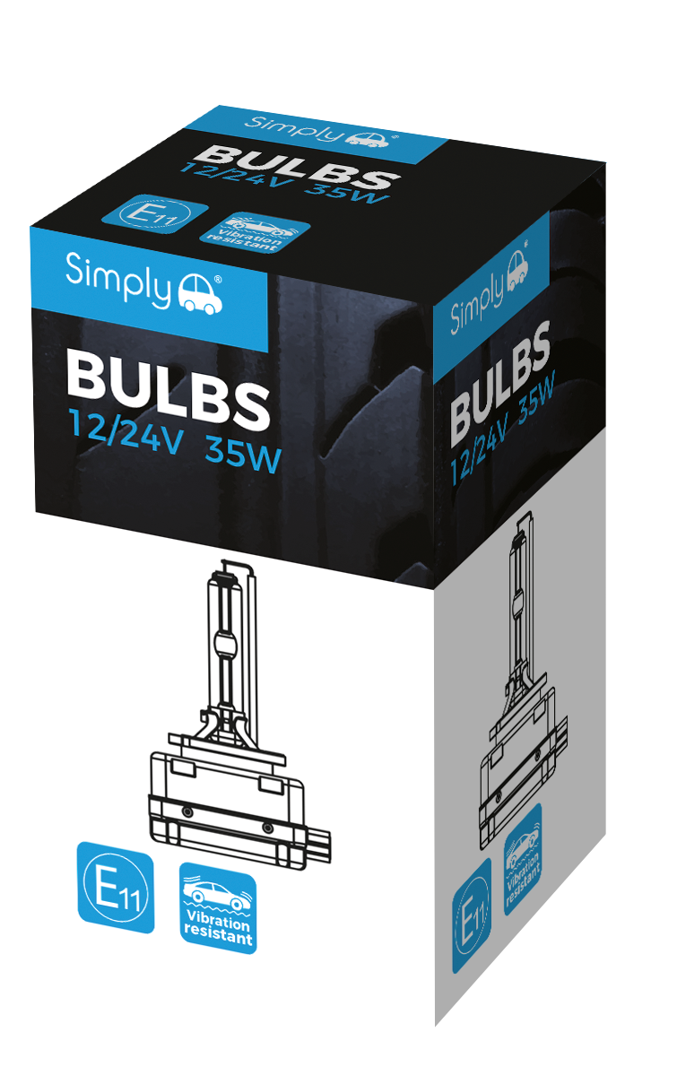 D1S Gas Discharge Bulb - E-MARKED (SD1S)