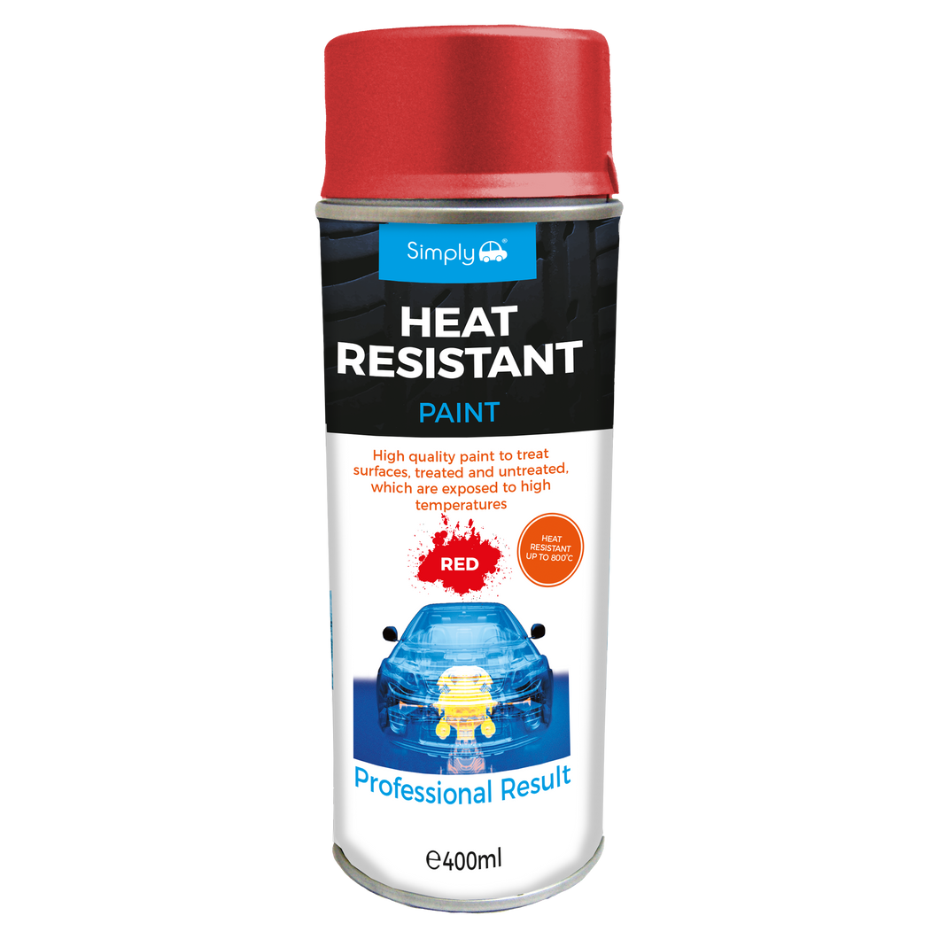 Red Heat Resistant Paint 400ml (SP-012)