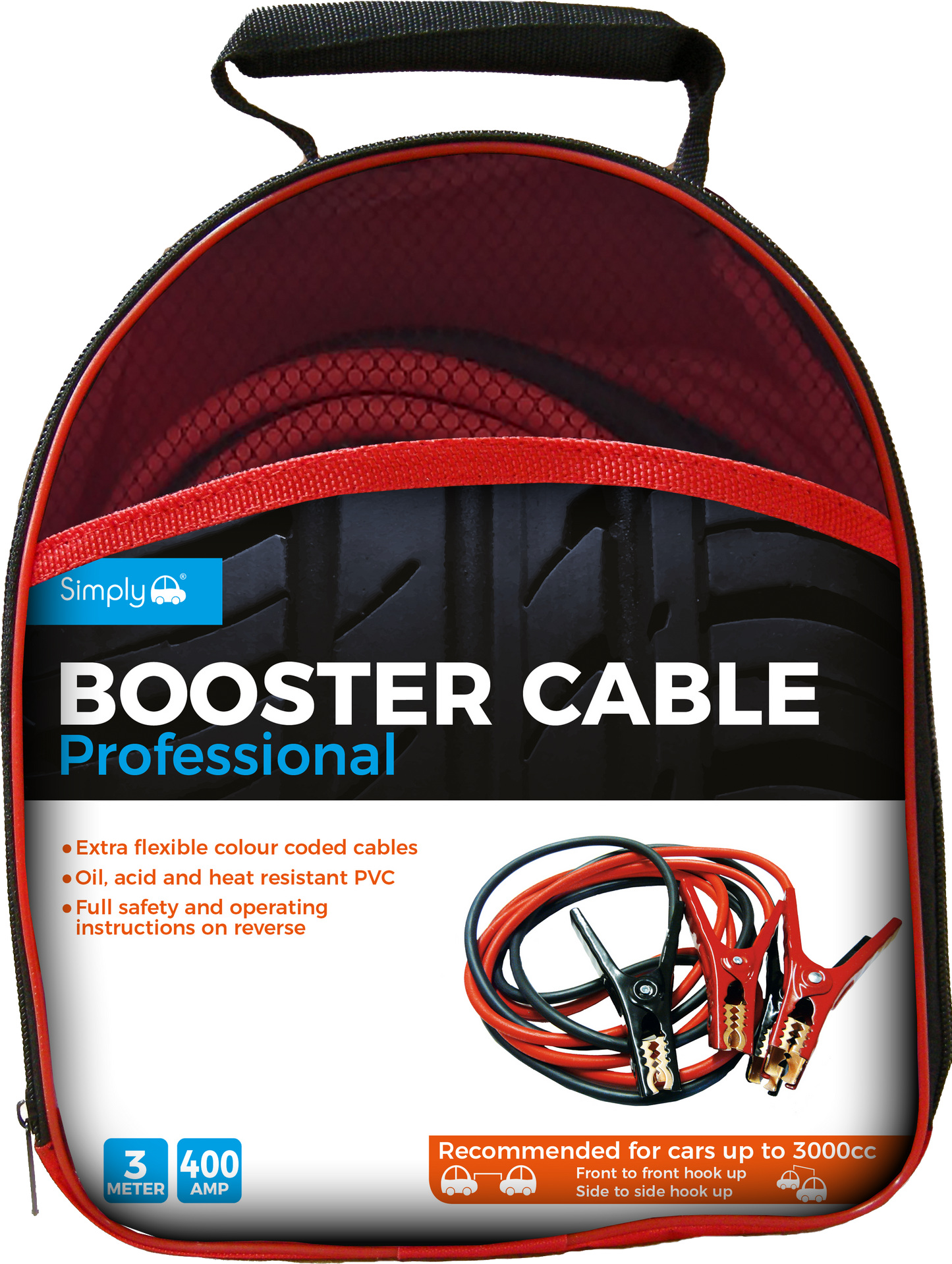 400AMP Professional Jump Leads (SP400)