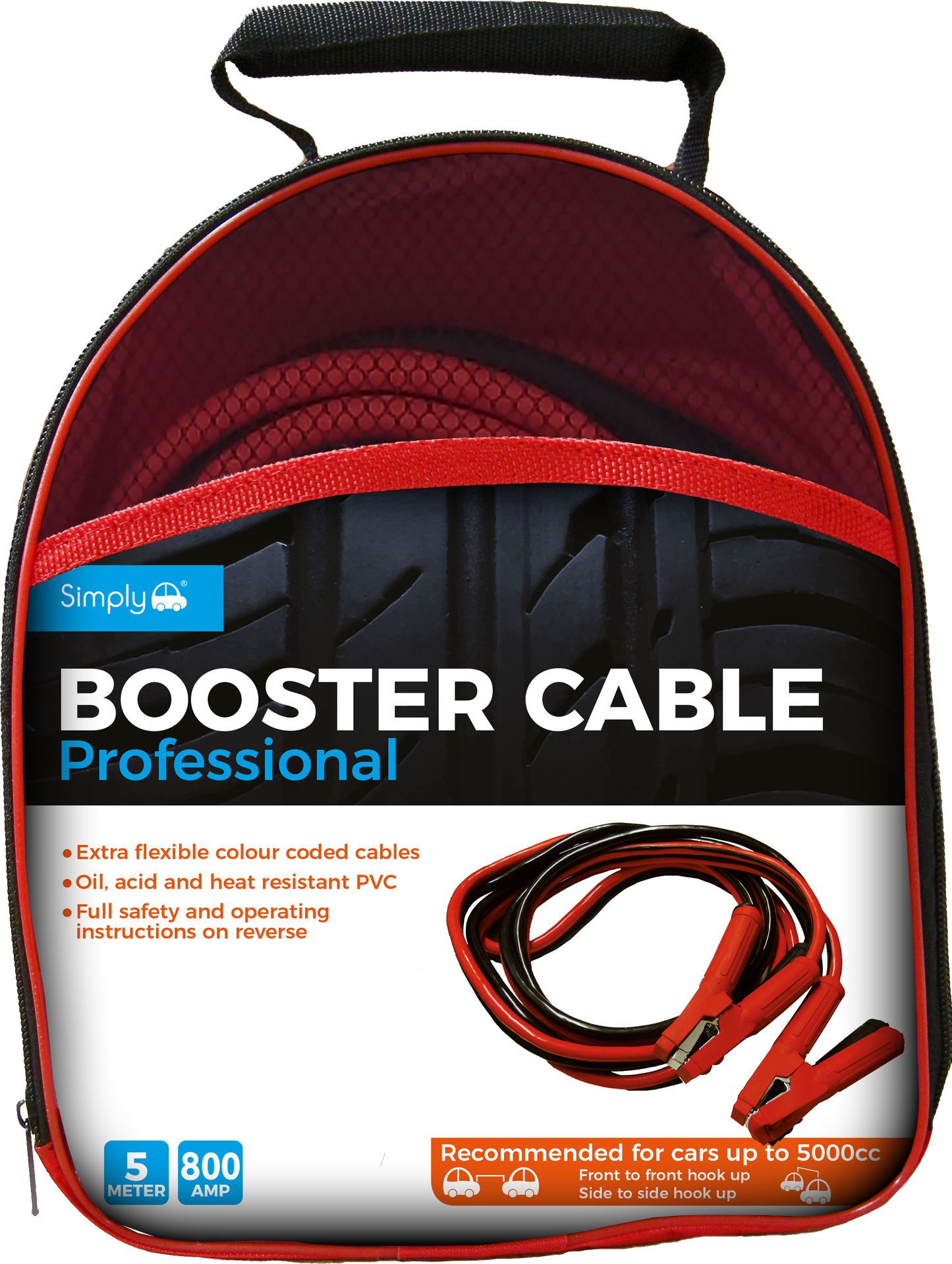 800AMP Professional Jump Leads (SP800)