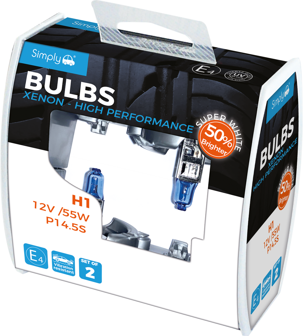 H1 High Performance Bulb - Duo Box (SWH1)