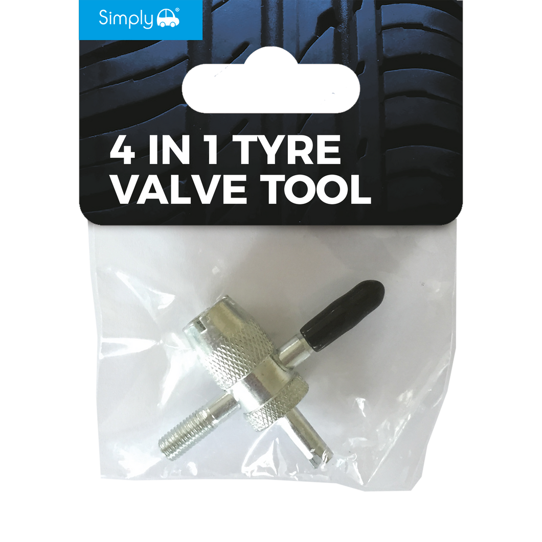 4 in 1 Tyre Valve Tool (VAL100)